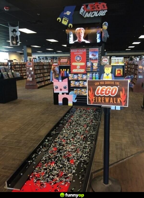 Can you survive the lego firewalk.