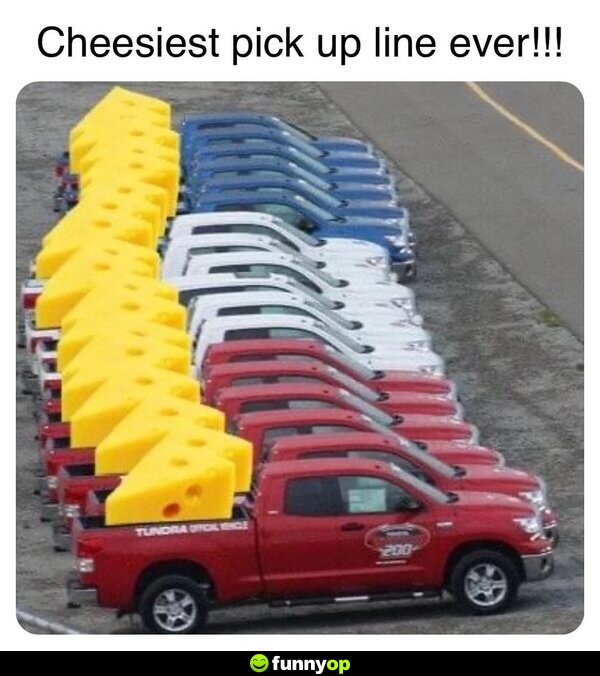 Cheesiest pick up line ever!!!