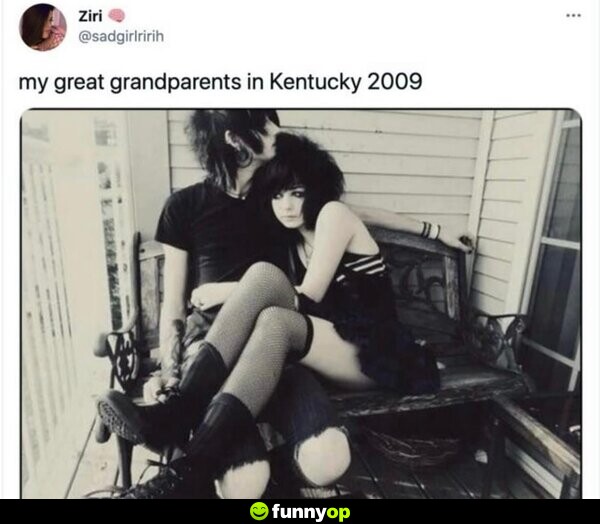 My great grandparents in Kentucky 2009