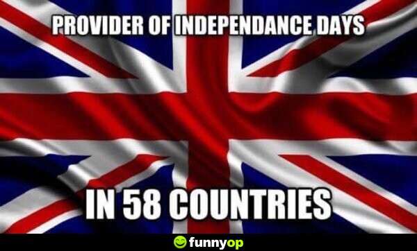 Provider of Independence Days in 58 countries