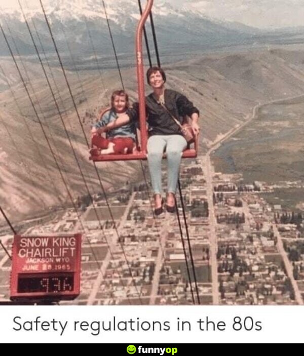 Safety regulations in the 80s