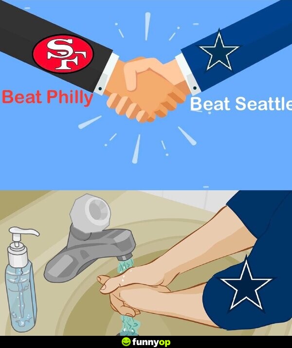 San Francisco 49ers: Beat Philly Dallas Cowboys: Beat Seattle