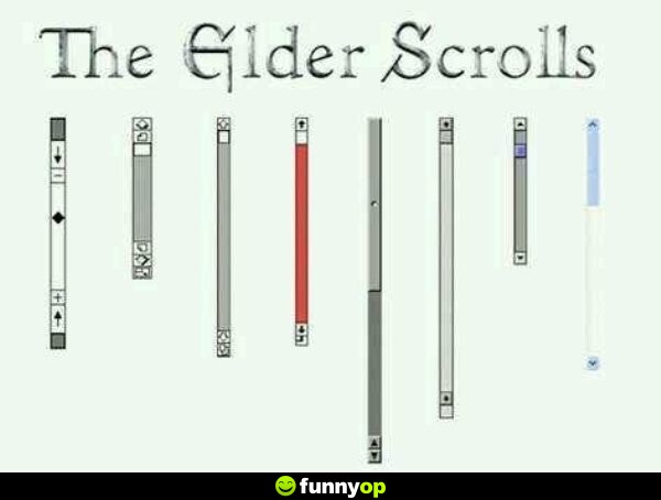 The elder scrolls.